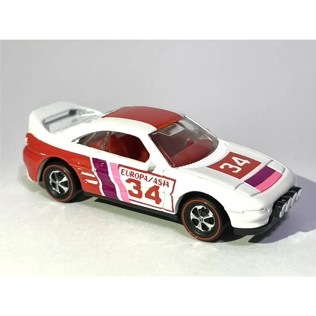 Hot Wheel 233 Toyota MR2 Rally Custom Made Redline Blister Pull