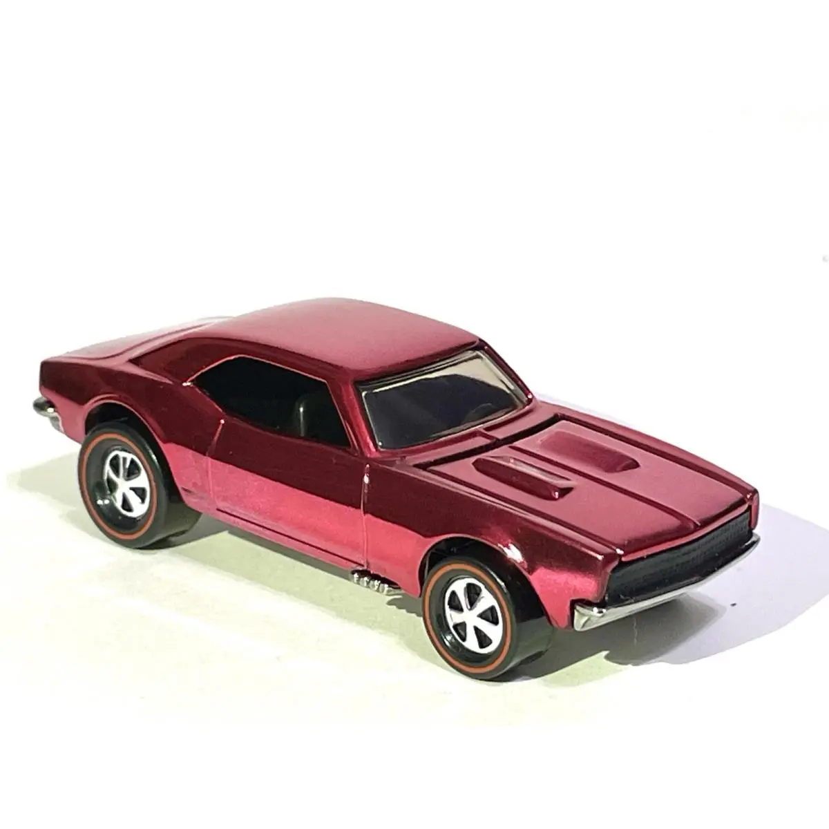 Hot Wheels Custom Made “custom Camaro” Spectraflame Red - Redline
