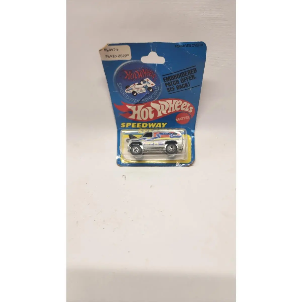 Hot Wheels Blackwall Baja Breaker Speedway Specials 2022 Patch Card in Blister