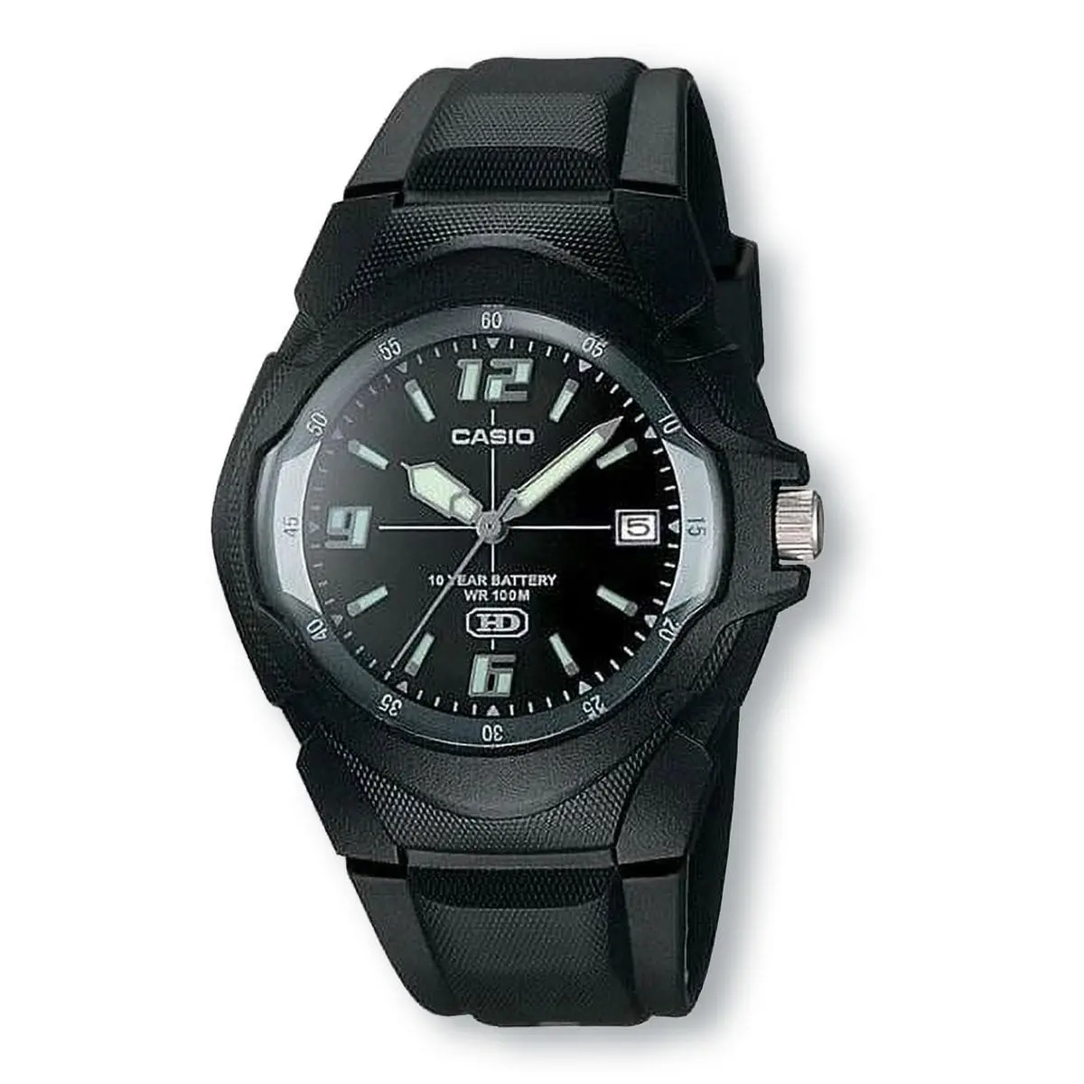 MW600F-1AV Enticer Analog Watch Black Dial by Casio