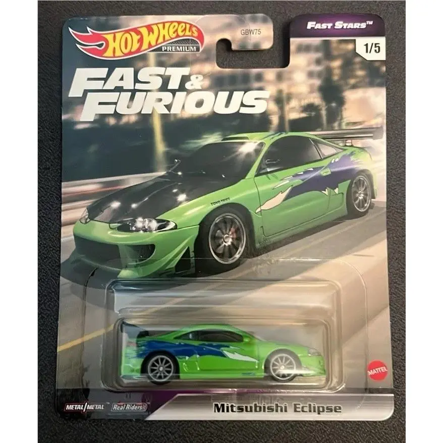 Hot Wheels Mitsubishi Eclipse Fast Furious Fast Stars 1/5