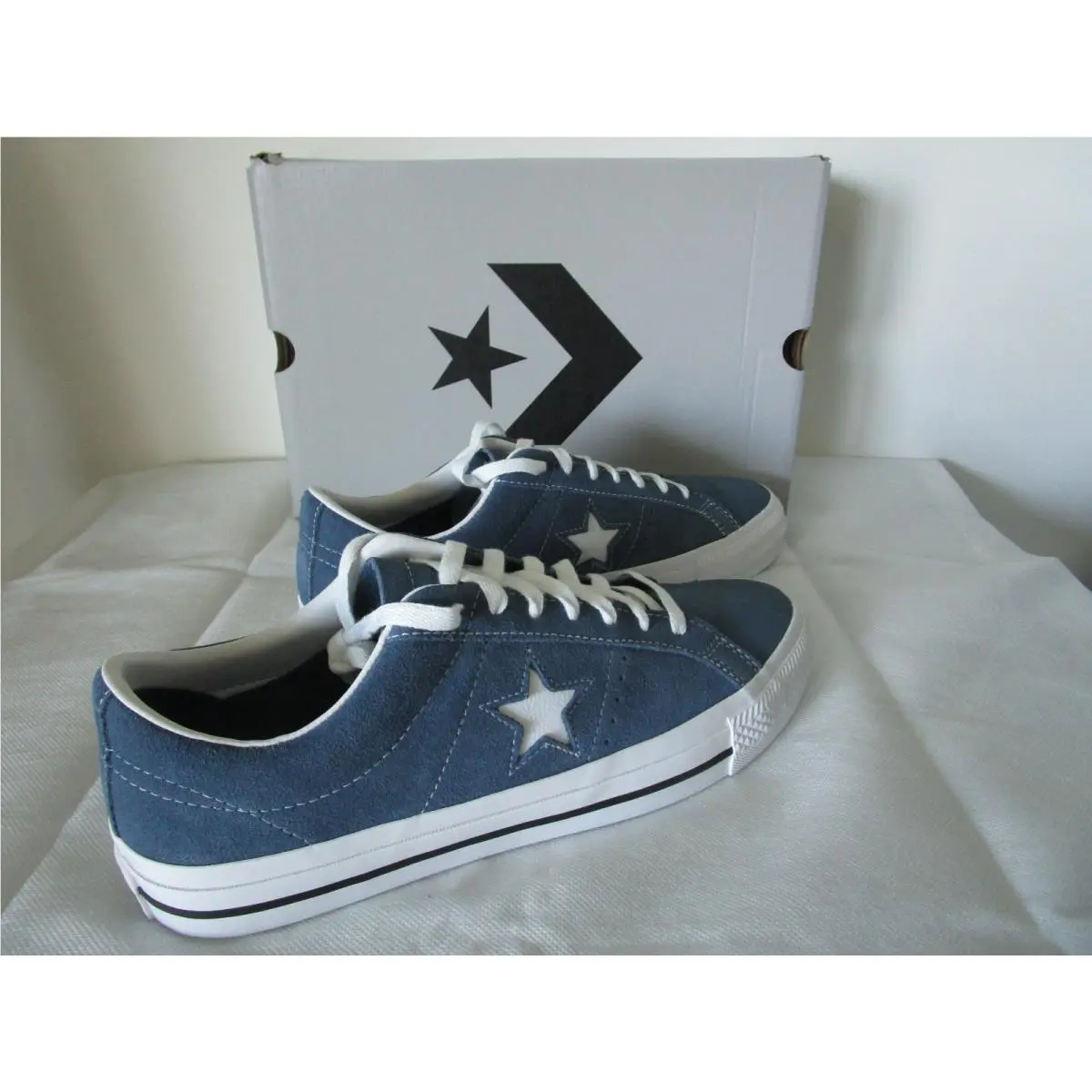 Converse shoes - Converse One Star Pro - One Star Pro - A12912C - SLACKER BLUE (UPC: 194435673721) 0