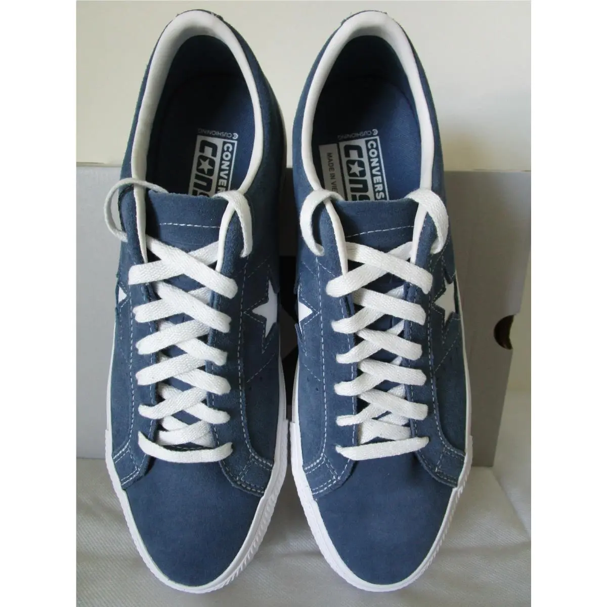 Converse shoes - Converse One Star Pro - One Star Pro - A12912C - SLACKER BLUE (UPC: 194435673721) 6