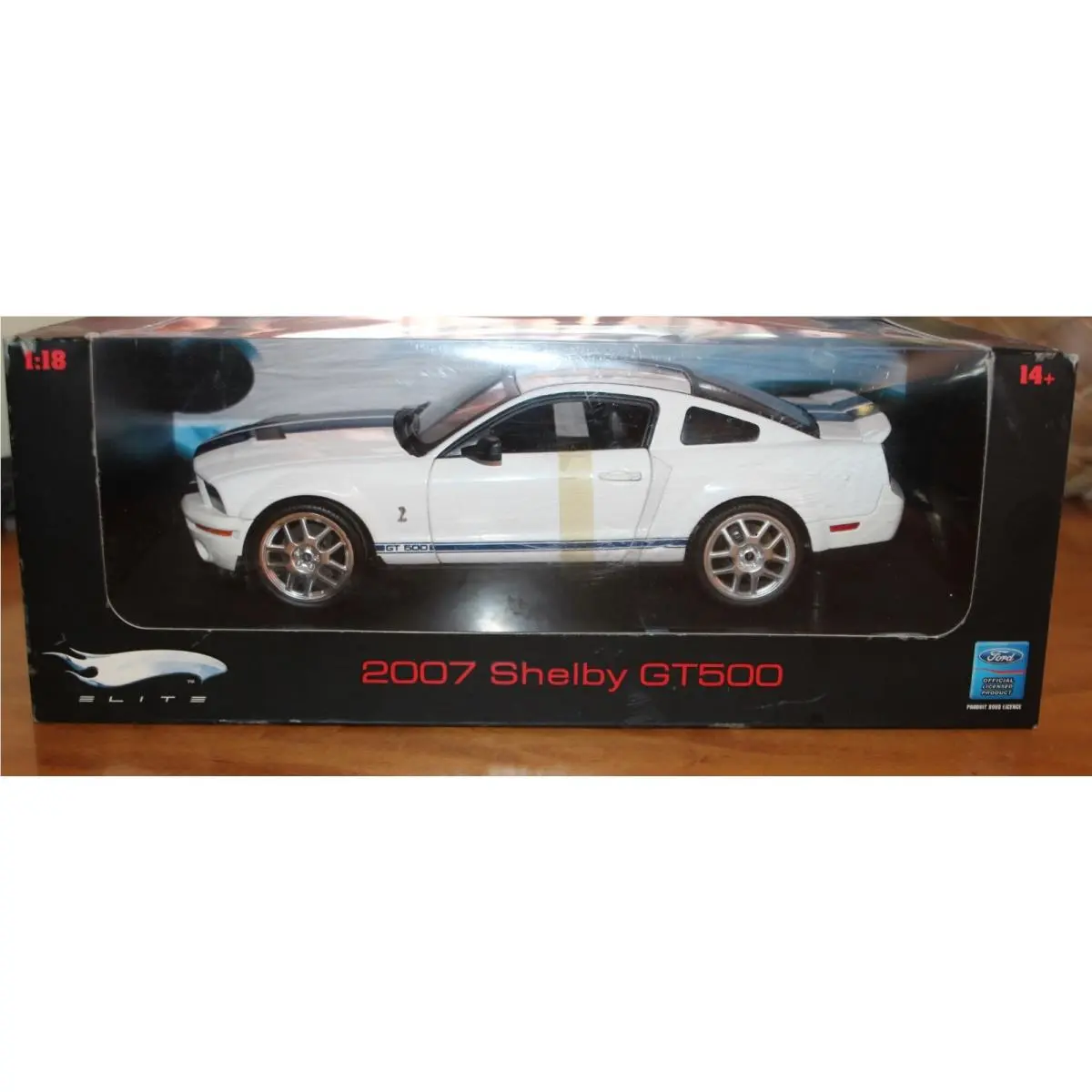 Hot Wheels 1/18 Scale Elite Ford 2007 Shelby GT500 Mustang