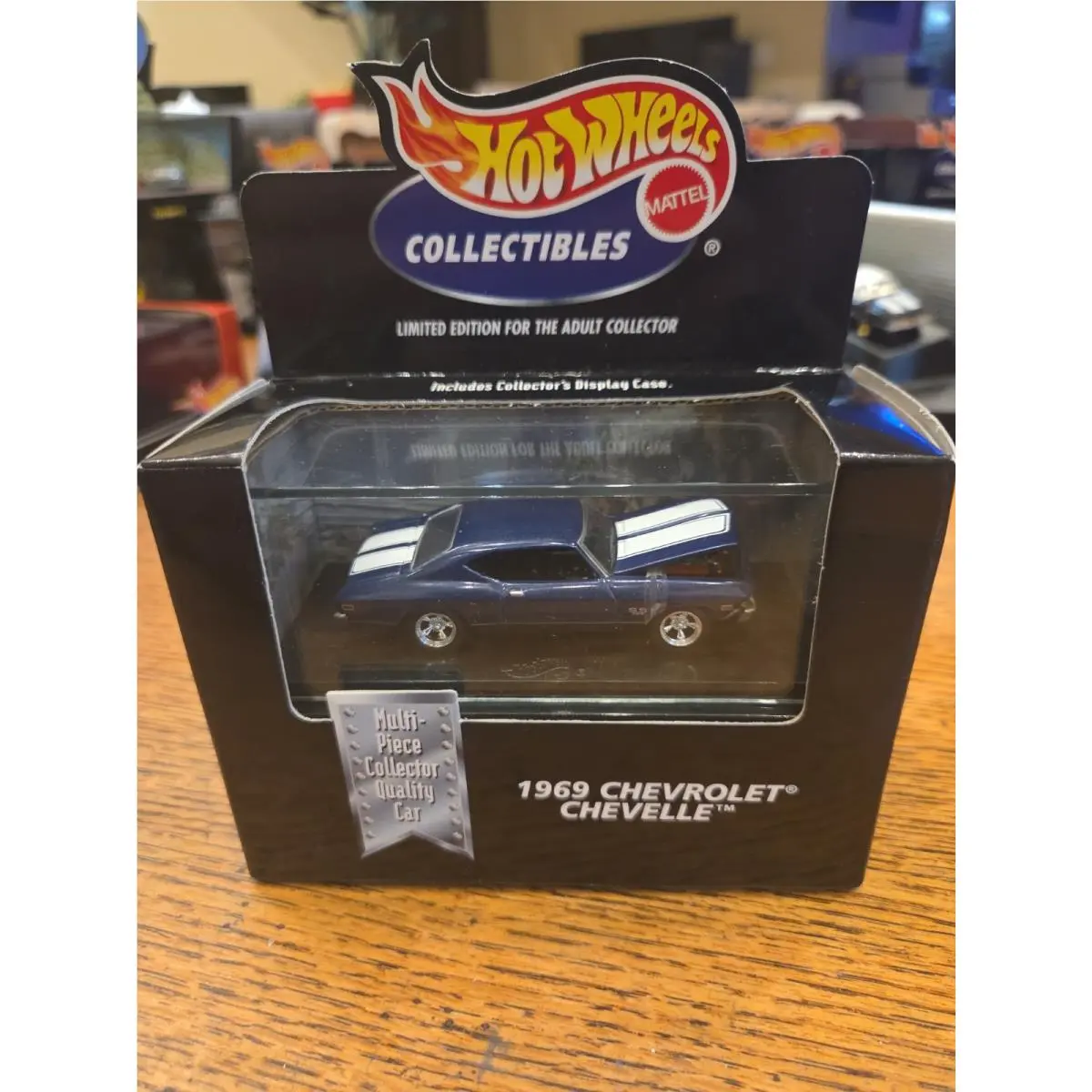 Hot Wheels Collectibles 1969 Chevrolet Chevelle Dark Blue 1