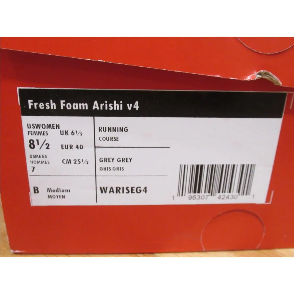 New Balance shoes - New Balance Fresh Foam Arishi - Gray 8