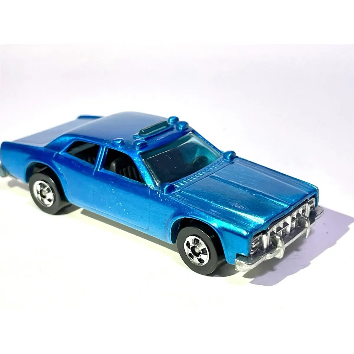 Custom Made Spectraflame Blue Hot Wheels 1977 Sheriff Police Car