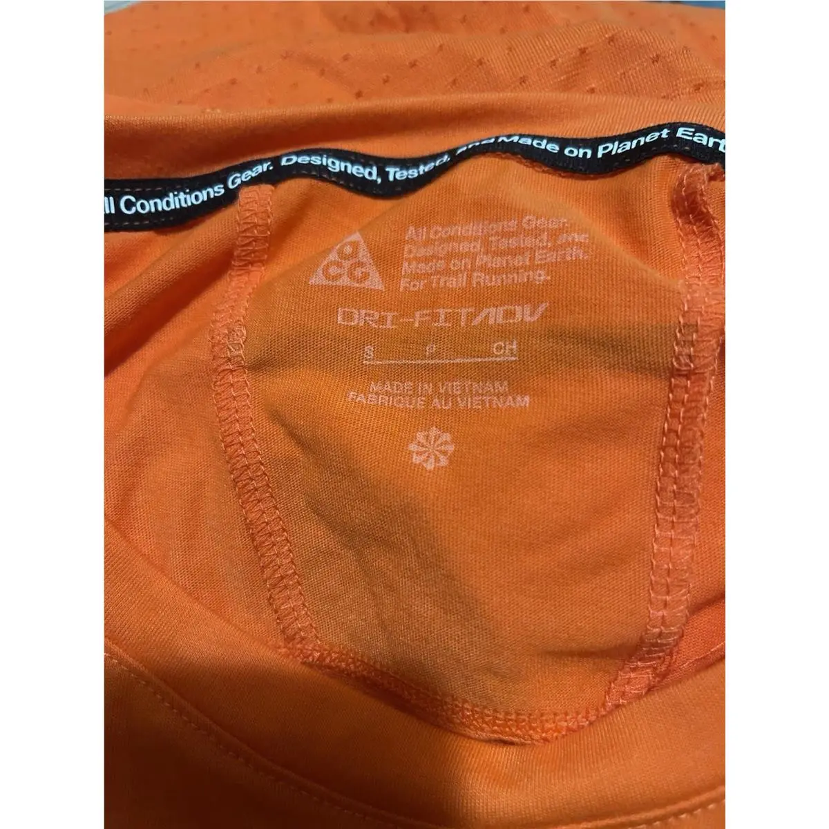 Nike clothing - Nike Dri-Fit - HV5203345 - Orange (UPC: 0198488740737) 3