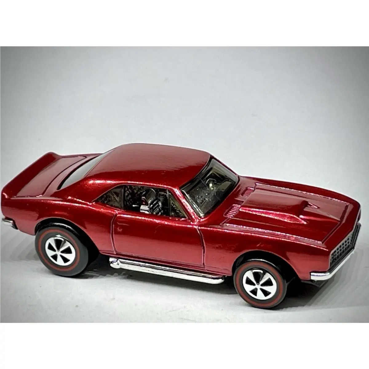 Custom Made Prototype Redline Spectraflame Red Hot Wheels 67 Chevy Camaro