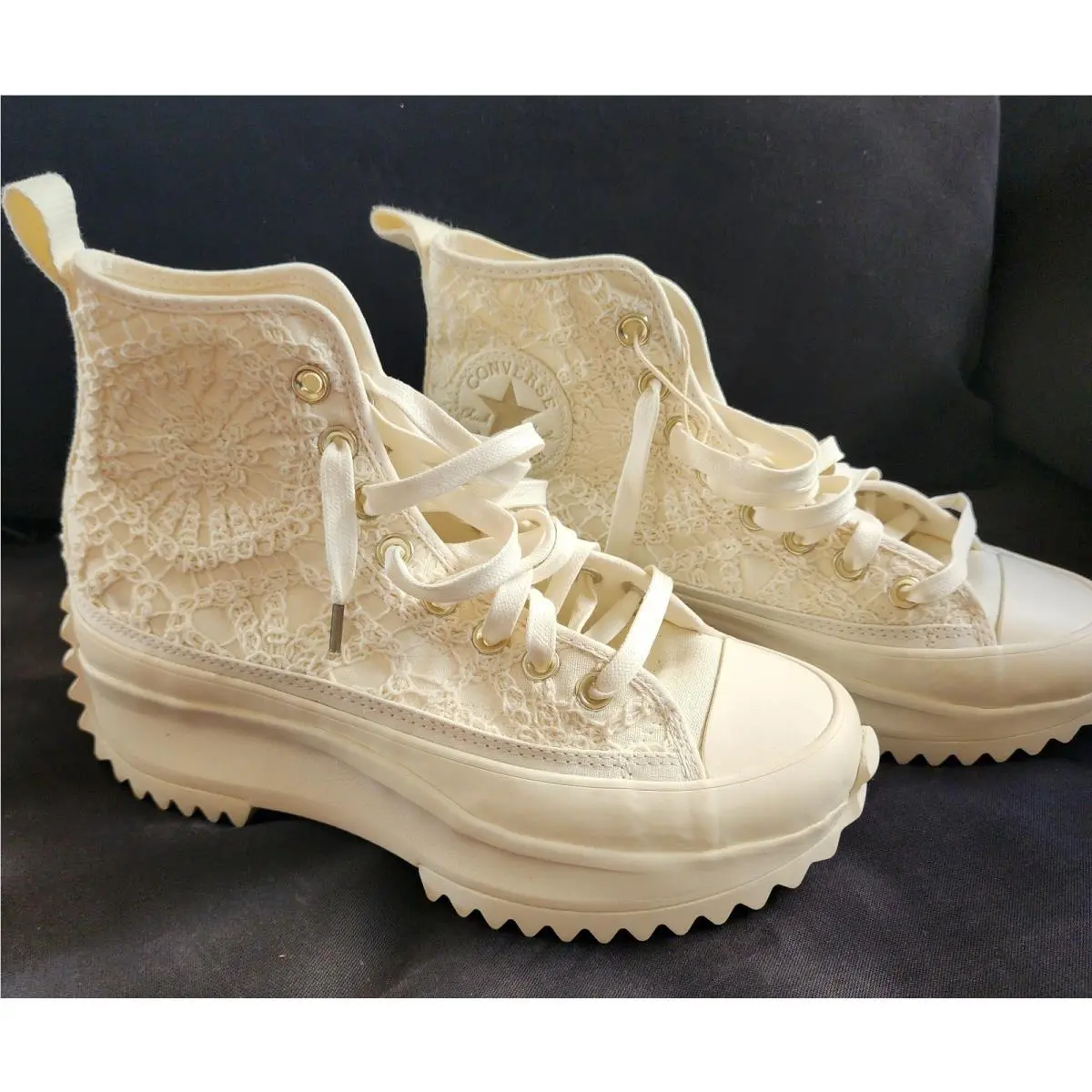 Converse shoes - Converse Run Star Hike - Run Star Hike - A06113C - Egret / Egret / Light Gold 2