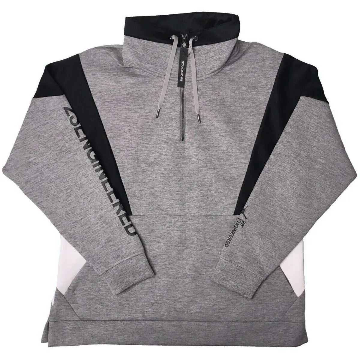 Jordan 23 Engineered Flight Tech 1/4 Zip Sweatshirt AO0408-091 Grey Men’s 2XL