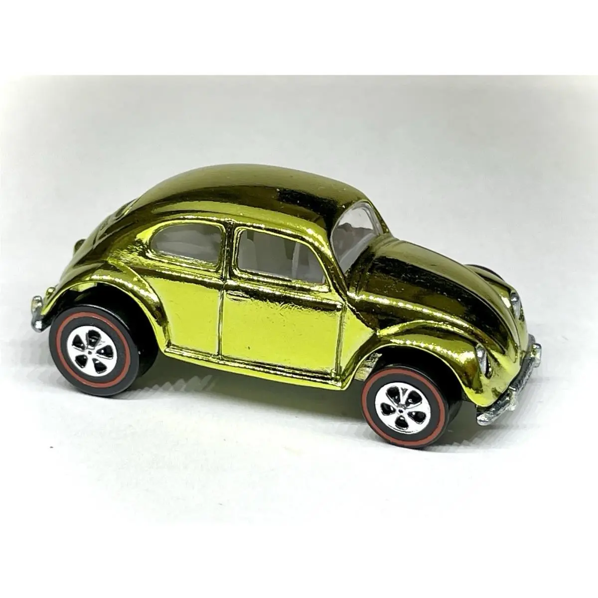 Hot Wheels Volkswagen Beetle Bug Custom Made Vw Spectraflame Redline