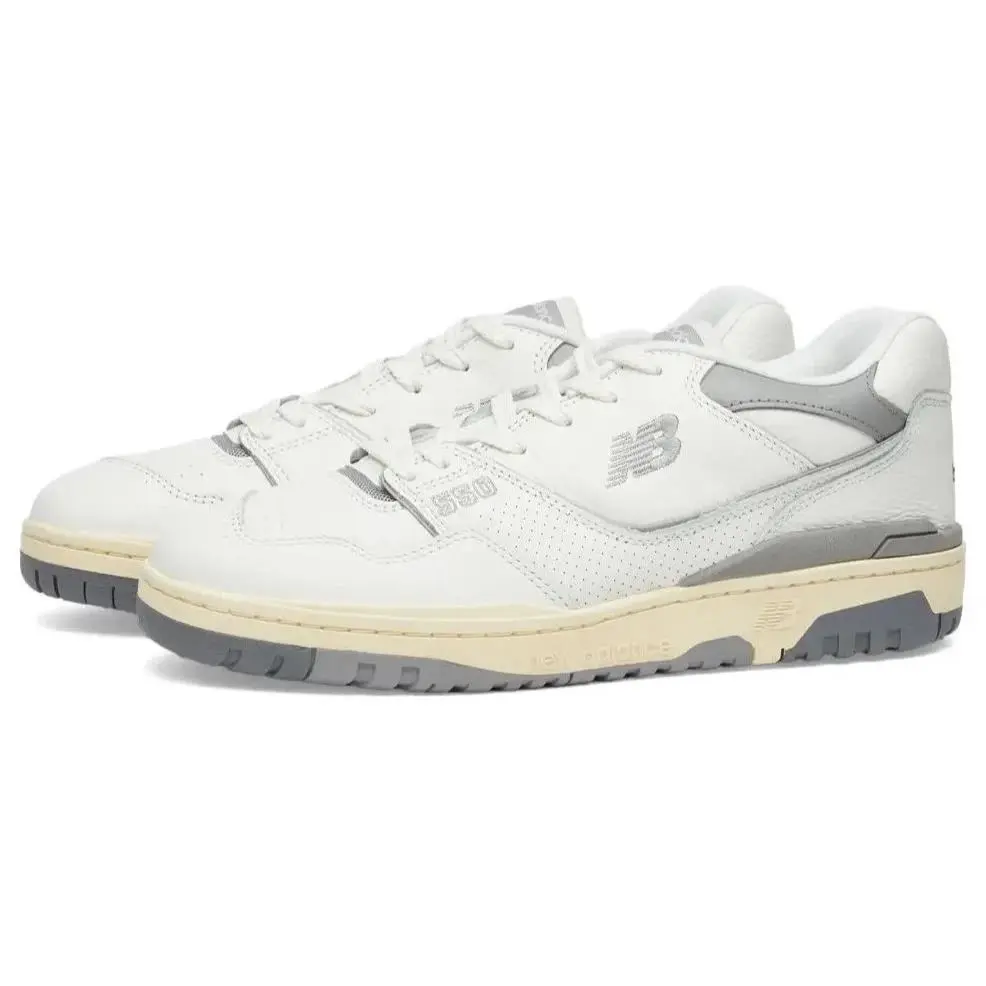New Balance 550 Mini Logo Pack Sea Salt/team Away Grey US Mens 6.5 / Womens 8