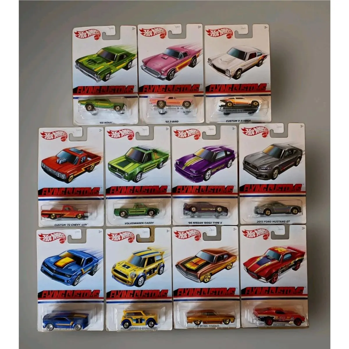 2020 Hot Wheels Flying Customs Target Exclusives Mix 1 Complete Set + Extras