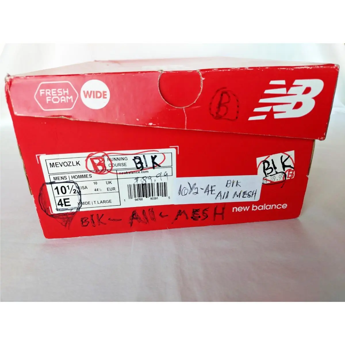 New Balance shoes - New Balance Fresh Foam MEVOZLK - MEVOZLK - Black (UPC: 194768903915) 10