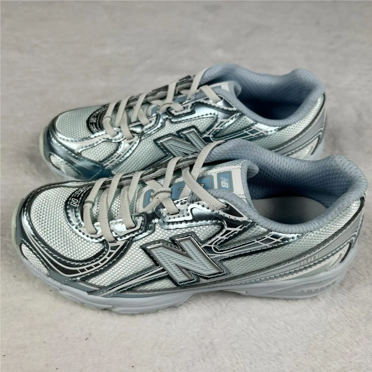 New Balance shoes - New Balance 740 Bungee Lace - P7407QM - Blue (UPC: 0198689609758) 0