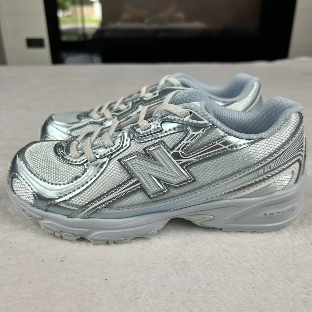 New Balance shoes - New Balance 740 Bungee Lace - P7407QM - Blue (UPC: 0198689609758) 1