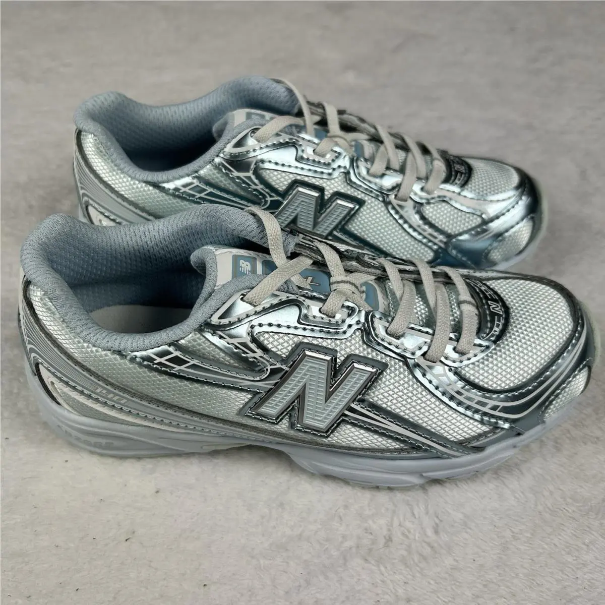 New Balance shoes - New Balance 740 Bungee Lace - P7407QM - Blue (UPC: 0198689609758) 5