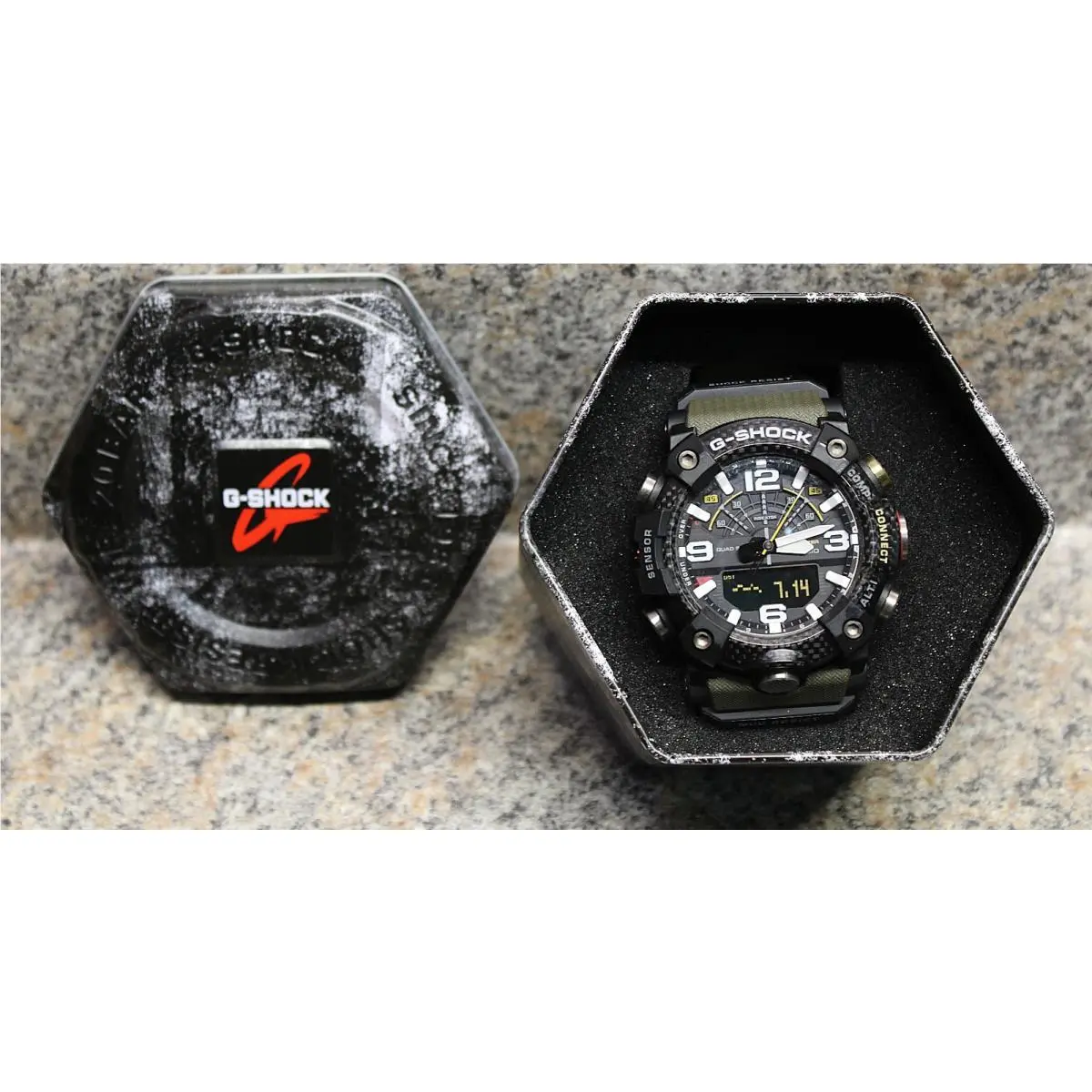 Casio G-shock Master of G-land Mudman Watch and Papers C-MGSA11-3