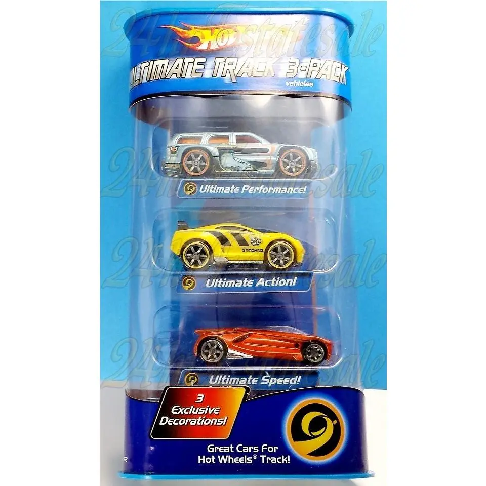 Hot Wheels Hunt Acceleracers Rare 3 Car Pack Thunder Teku Drift Tech Anthracite