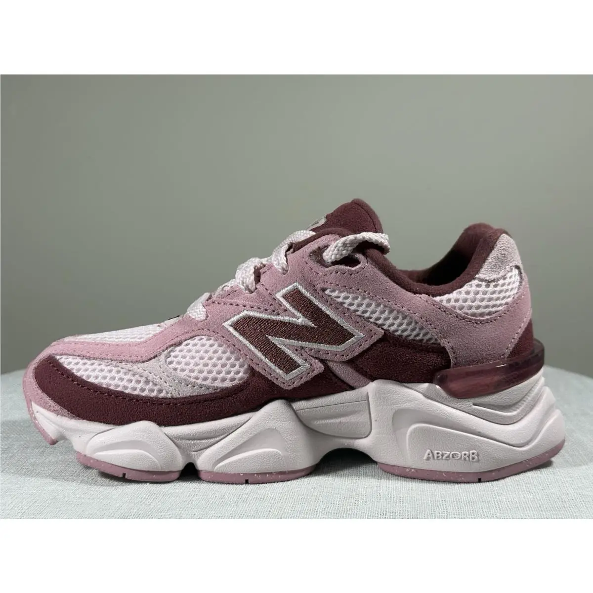 New Balance shoes - New Balance 9060 - Pink Granite with Washed Burgundy 0