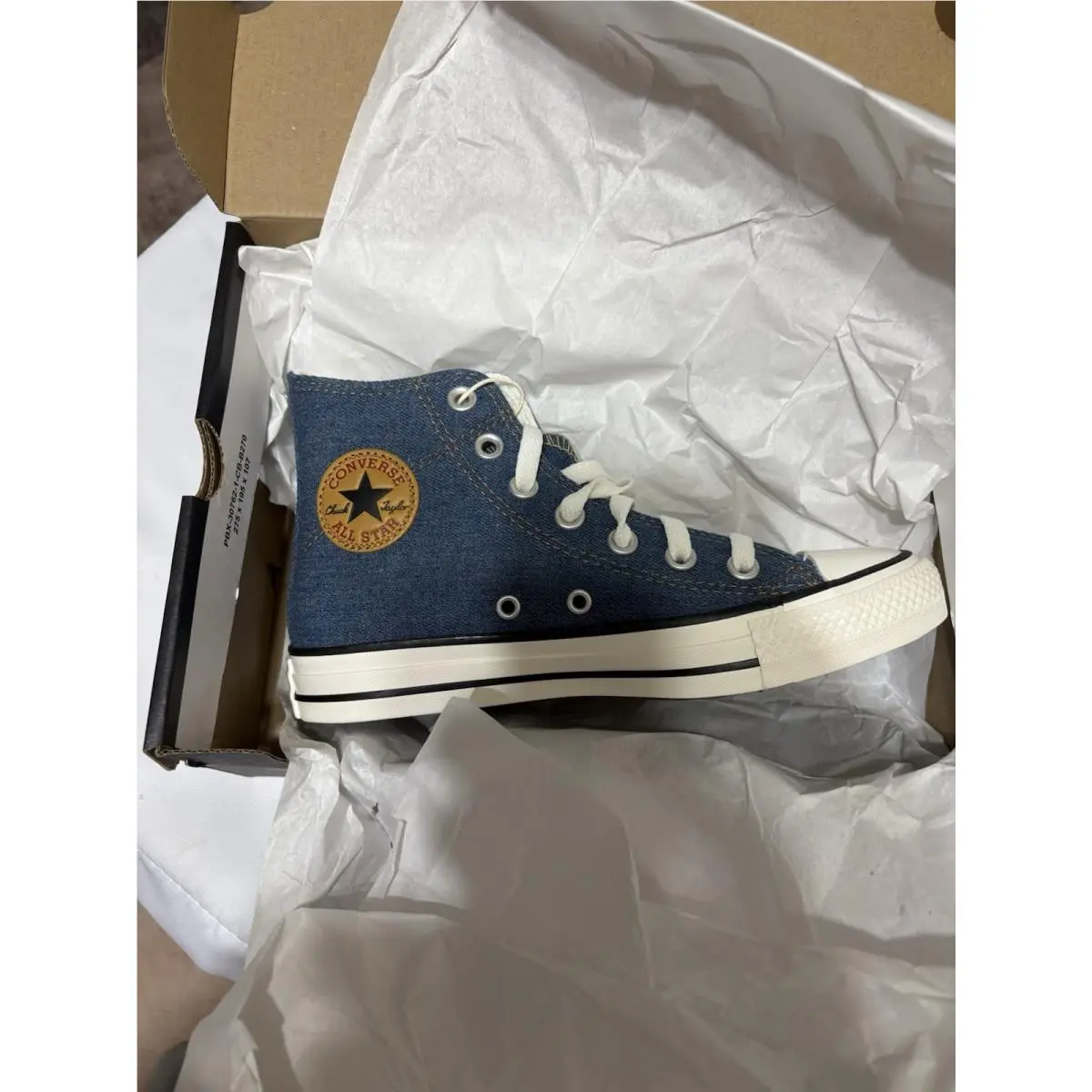 Converse Wom Chuck Taylor All Star High Lace Up Denim Choice Size 6-7.5 Nwb