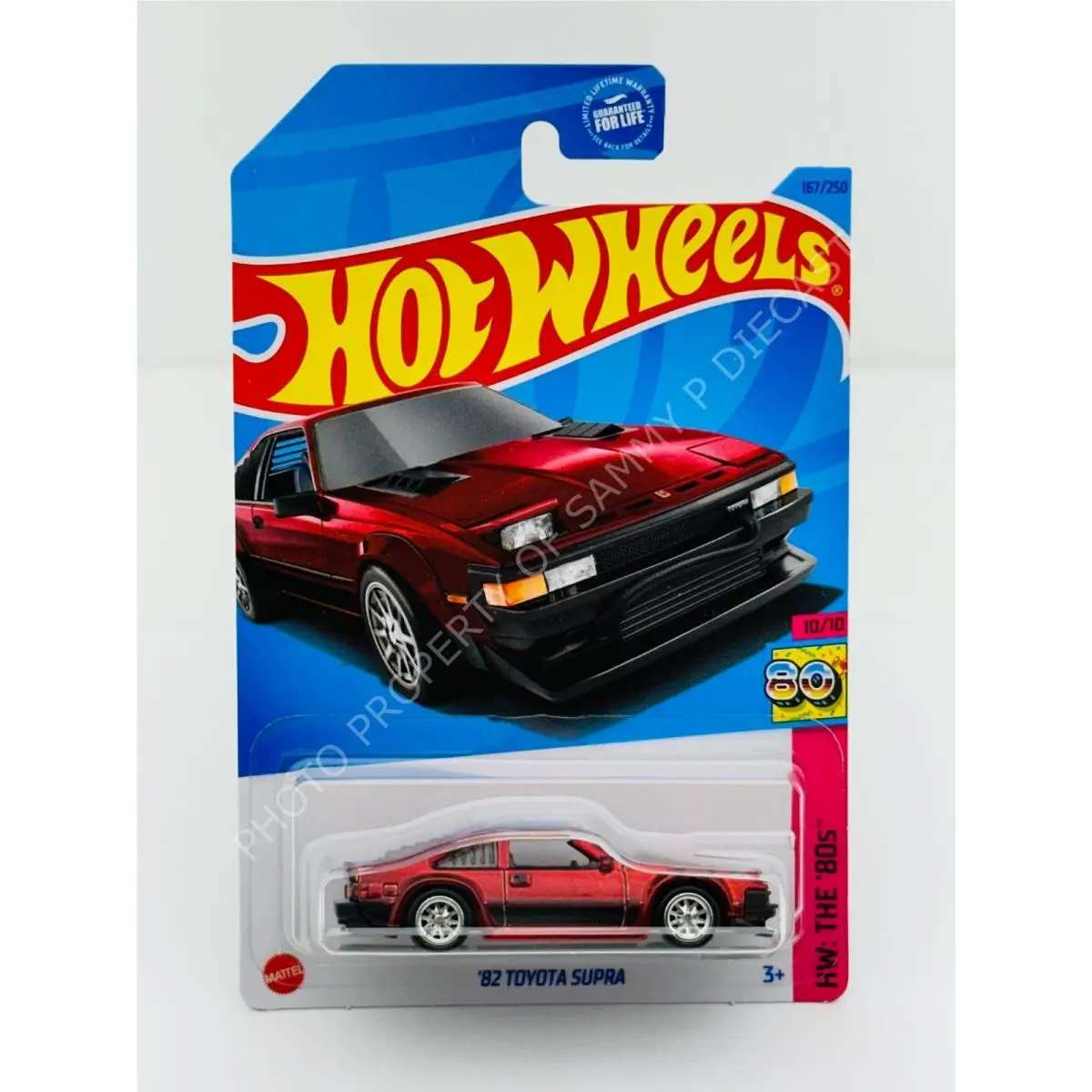 Hot Wheels 2023 Super Treasure Hunt `82 Toyota Supra Red