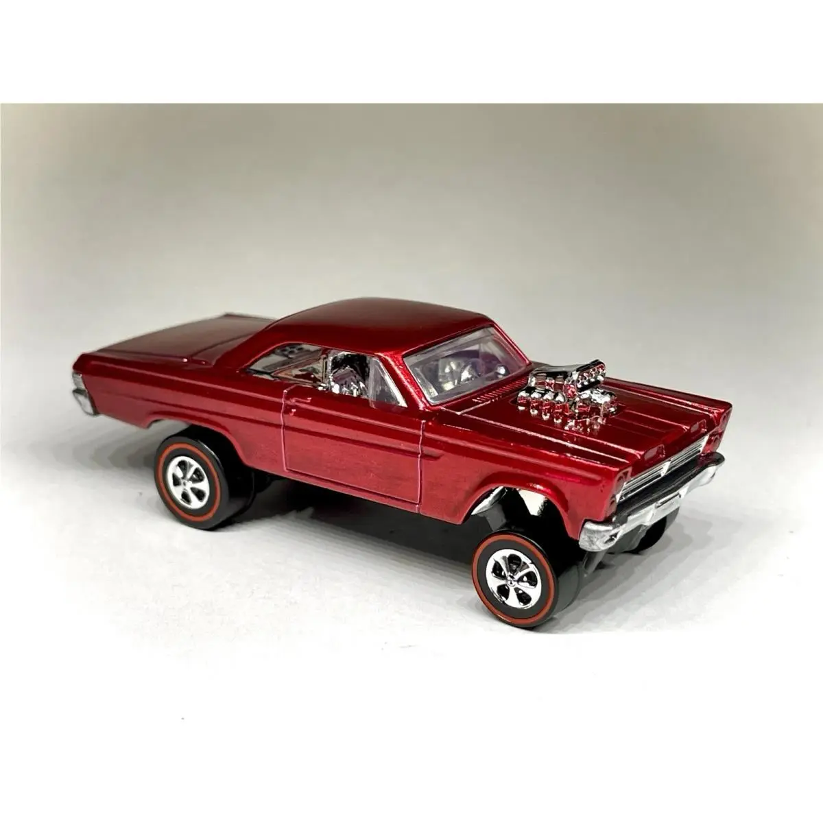 Hot Wheels `65 Mercury Comet Cyclone Gasser Custom Made Redline Spectraflame