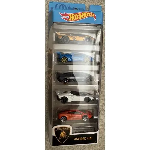 2020 Hot Wheels Lamborghini 5 Pack Box Set