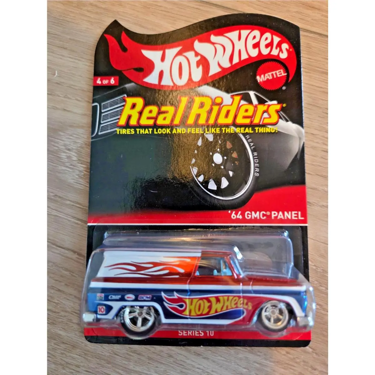 Hot Wheels - Rlc Real Riders Series 10 - `64 Gmc Panel