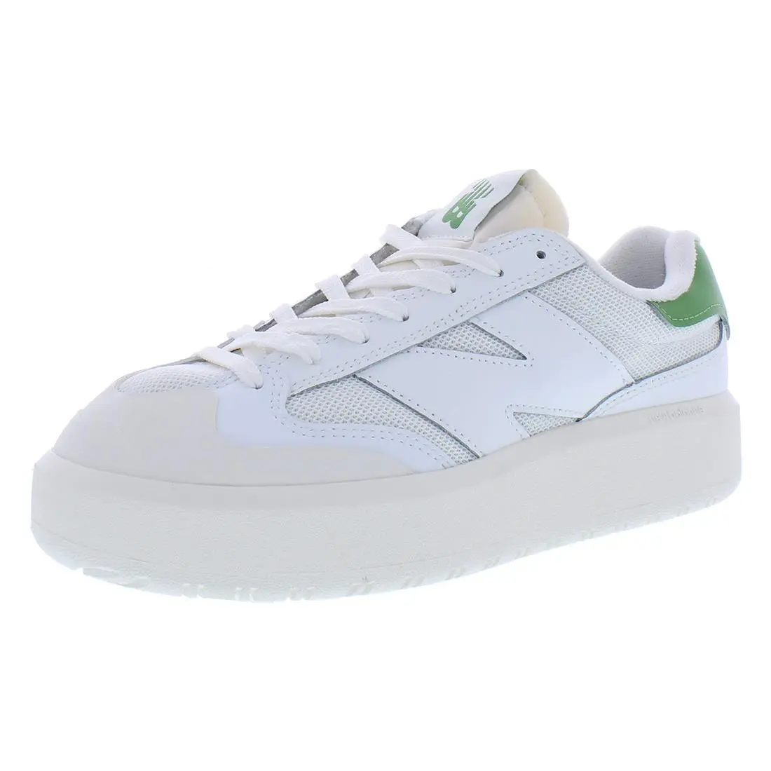 New Balance CT302 Mens Shoes Size 10 Color: White/green