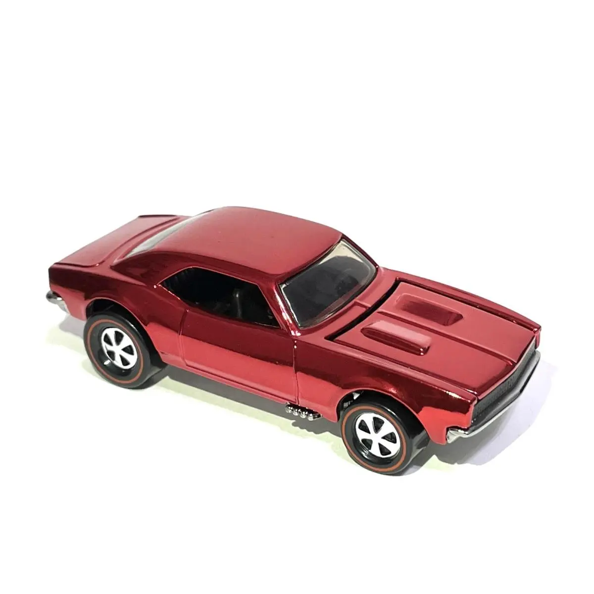 Hot Wheels Custom Made “custom Camaro” Spectraflame Red - Redline