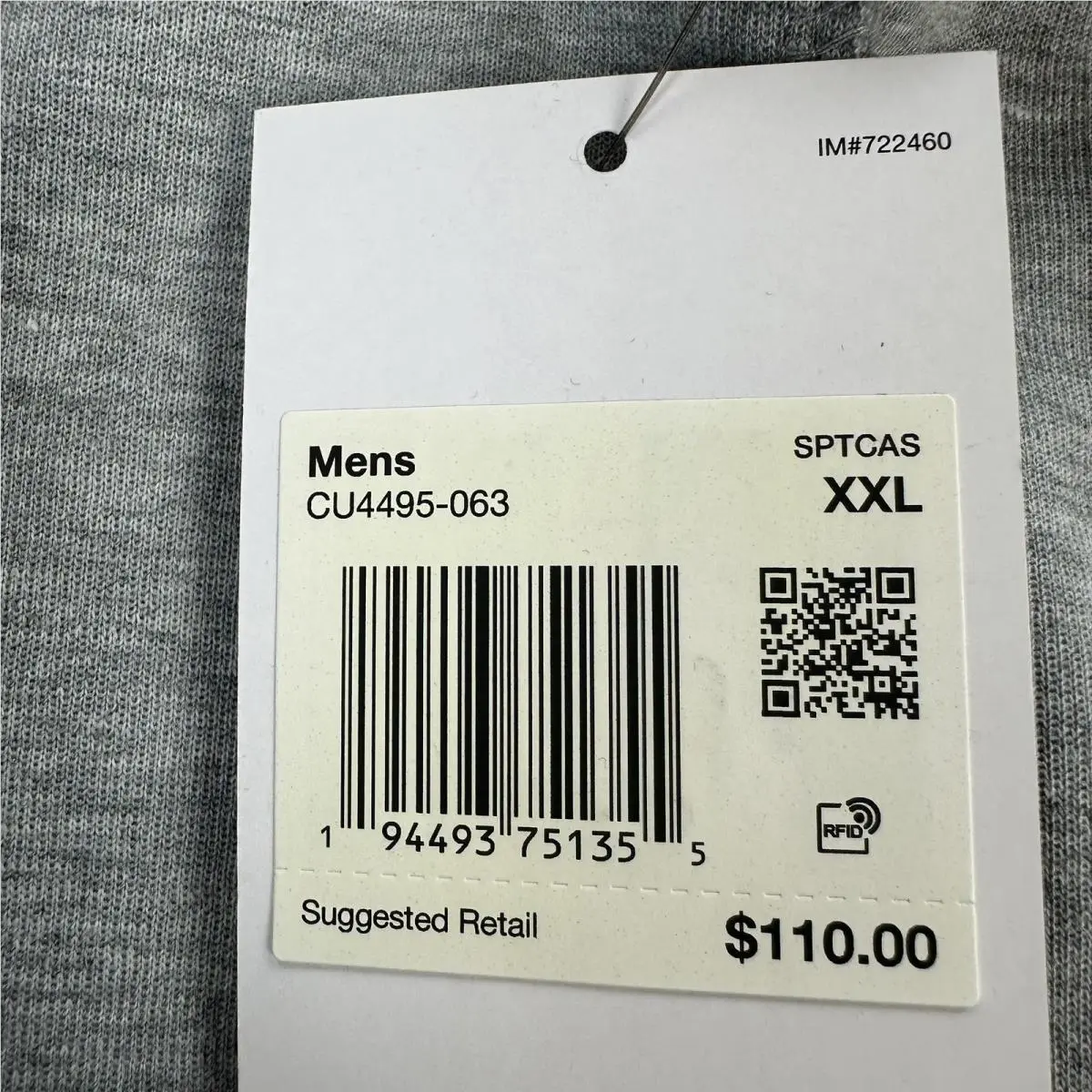 Nike clothing - Gray (UPC: 194493751355) 8