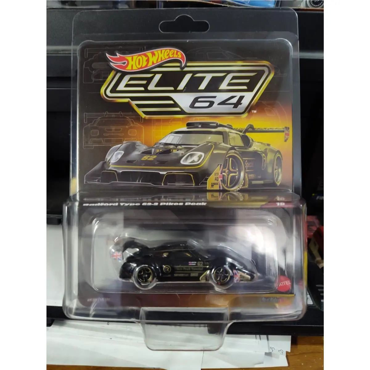 Hot Wheels Elite 64 Radford Type 62-2 Pikes Peak 19 In Hand Ready To Ship