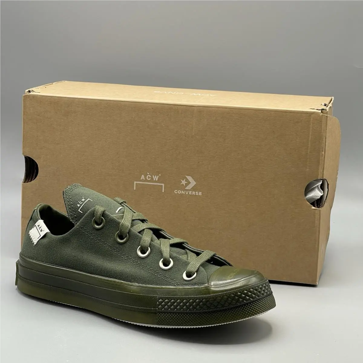Converse Chuck 70 Men`s 3 Green Women`s 5 A06688C Limited Edition A-cold-wall
