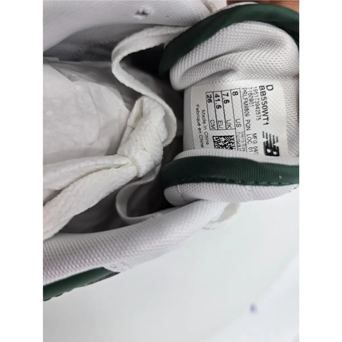 New Balance shoes - New Balance 550 - BB550WT1 - White 5