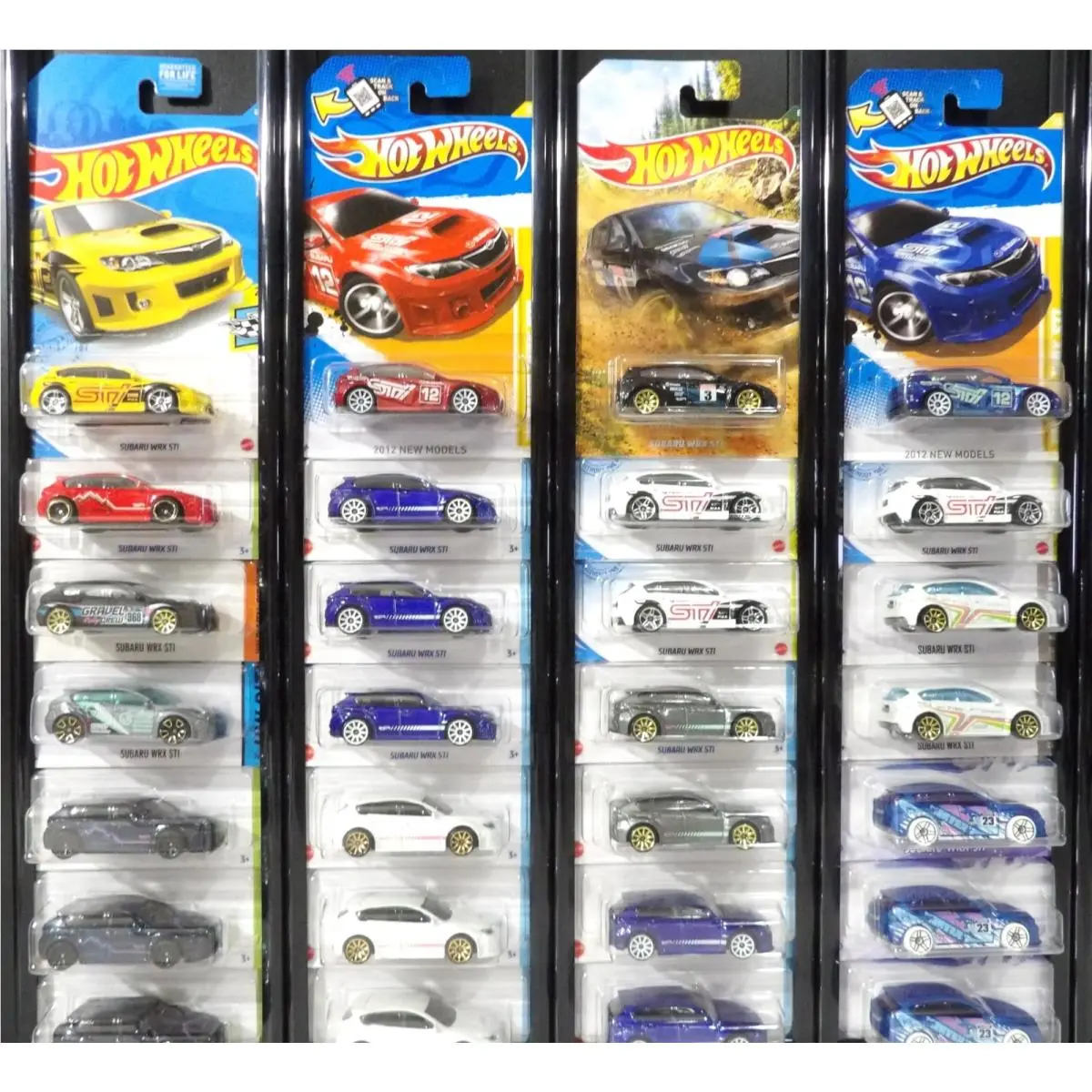 Hot Wheels Subaru Wrx Sti 28 Cars