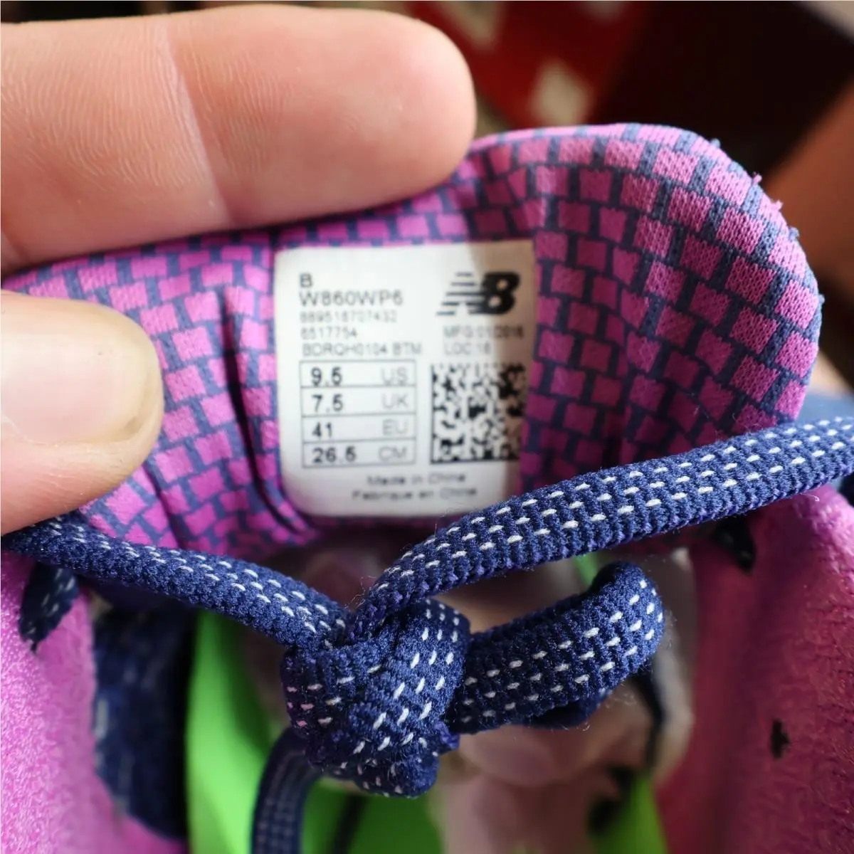 New Balance shoes - New Balance 860v6 - Purple 4