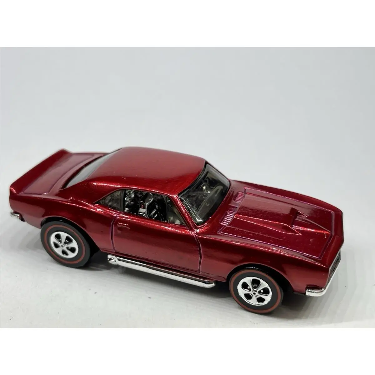 Custom Made Prototype Redline Spectraflame Red Hot Wheels 67 Chevy Camaro