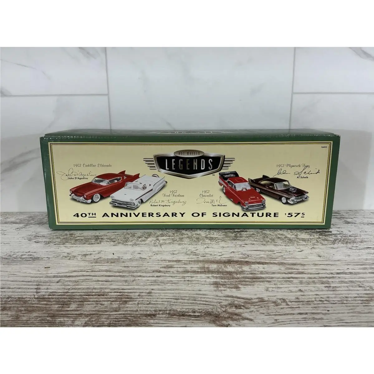 Hot Wheels Legends 40th Anniversary of Signature 57s 4-Car Set 1997