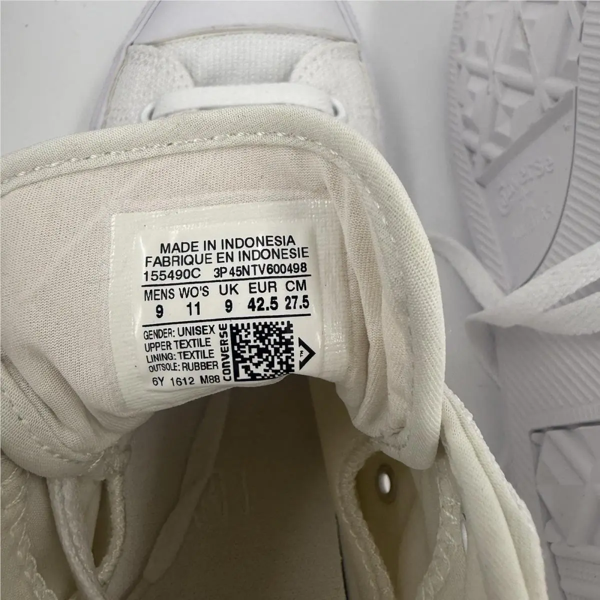 Converse shoes - Chuck Taylor - Chuck Taylor - A08187F - White (UPC: 0194434931914) 4