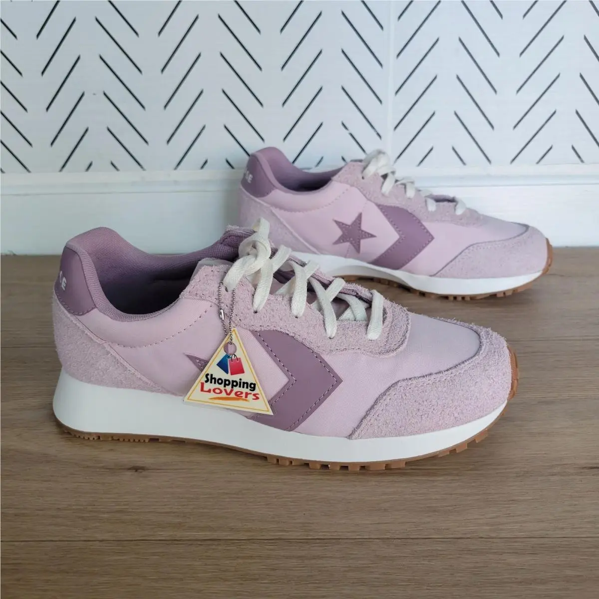 Converse shoes - RUN STAR TRAINER OX - RUN STAR TRAINER - Pink (UPC: 194435601304) 0