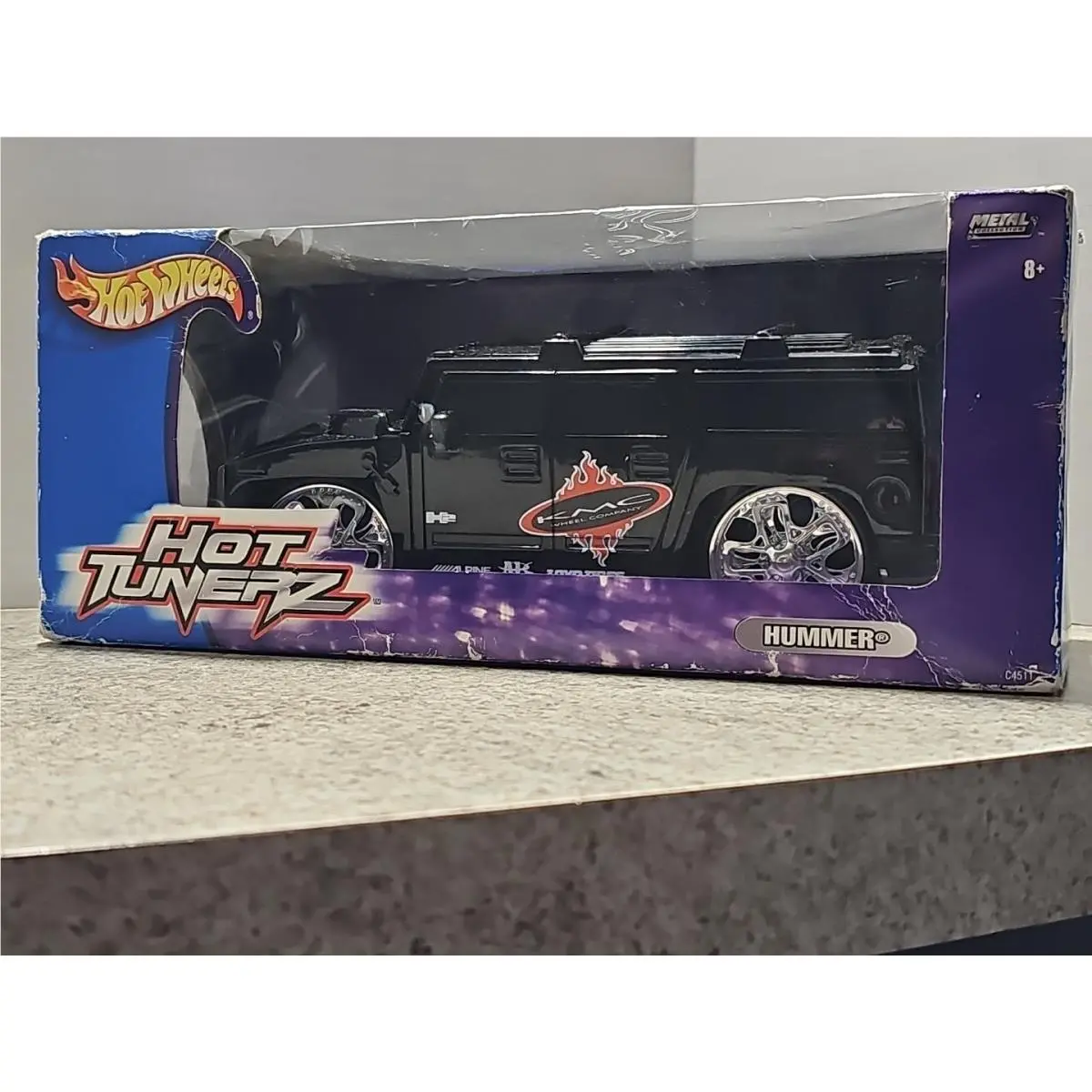 Vntg 2003 Mattell Hot Wheels Hot Tunerz Hummer H2 1:20 Diecast