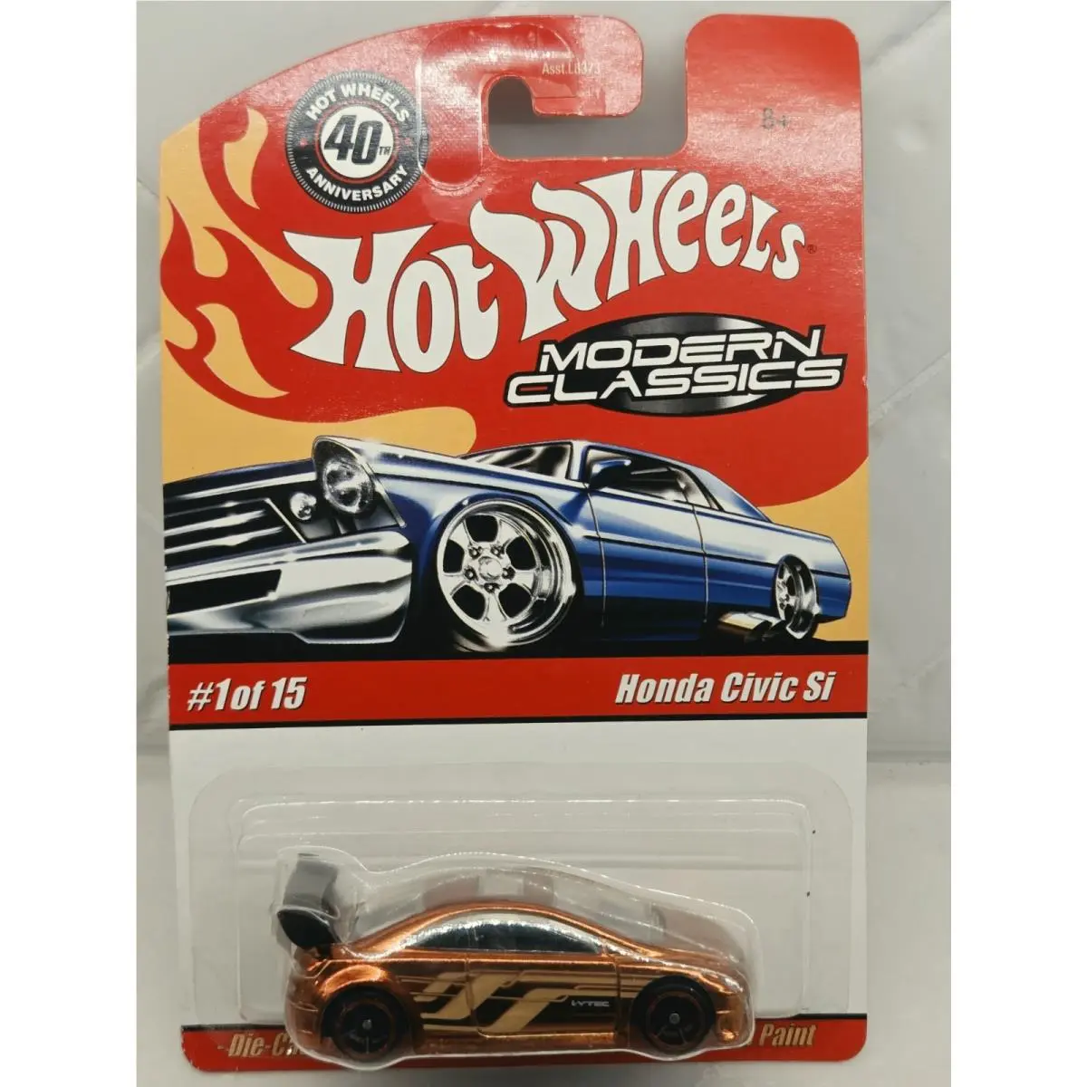 Hot Wheels Modern Classics Honda Civic Si Copper W/protector Vhtf