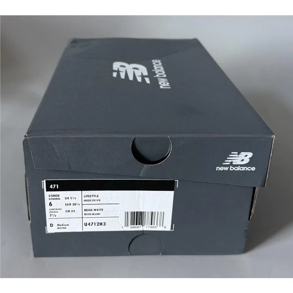 New Balance shoes - New Balance 471 - Beige White (UPC: 0198687779675) 8