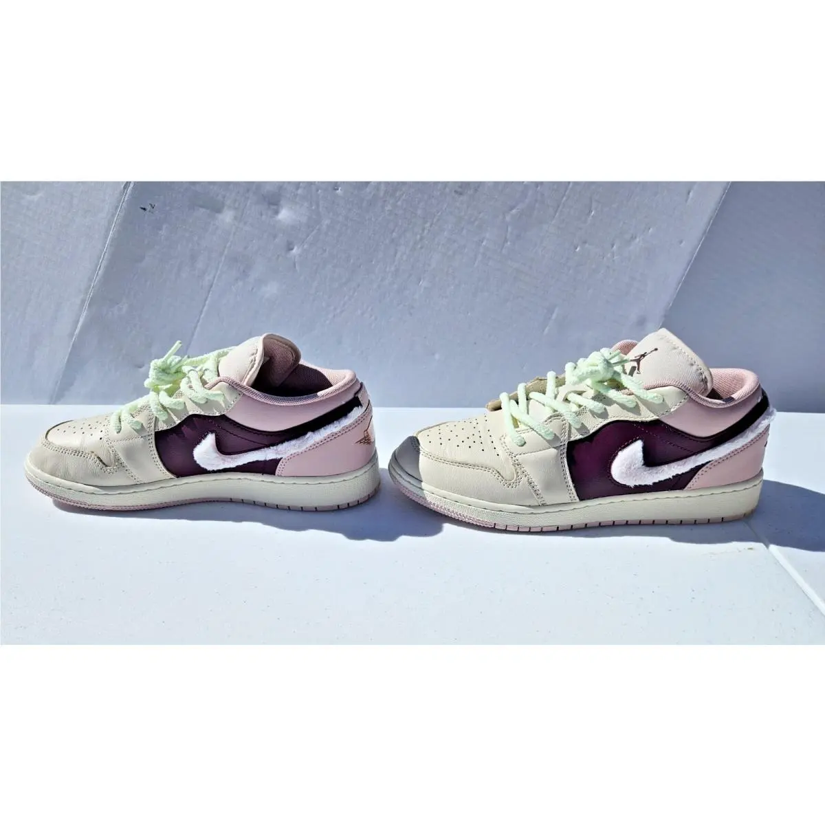 Nike Air Jordan 1 Low SE GS Legend Lt Brown/pink Foam 7Y FZ3928 200