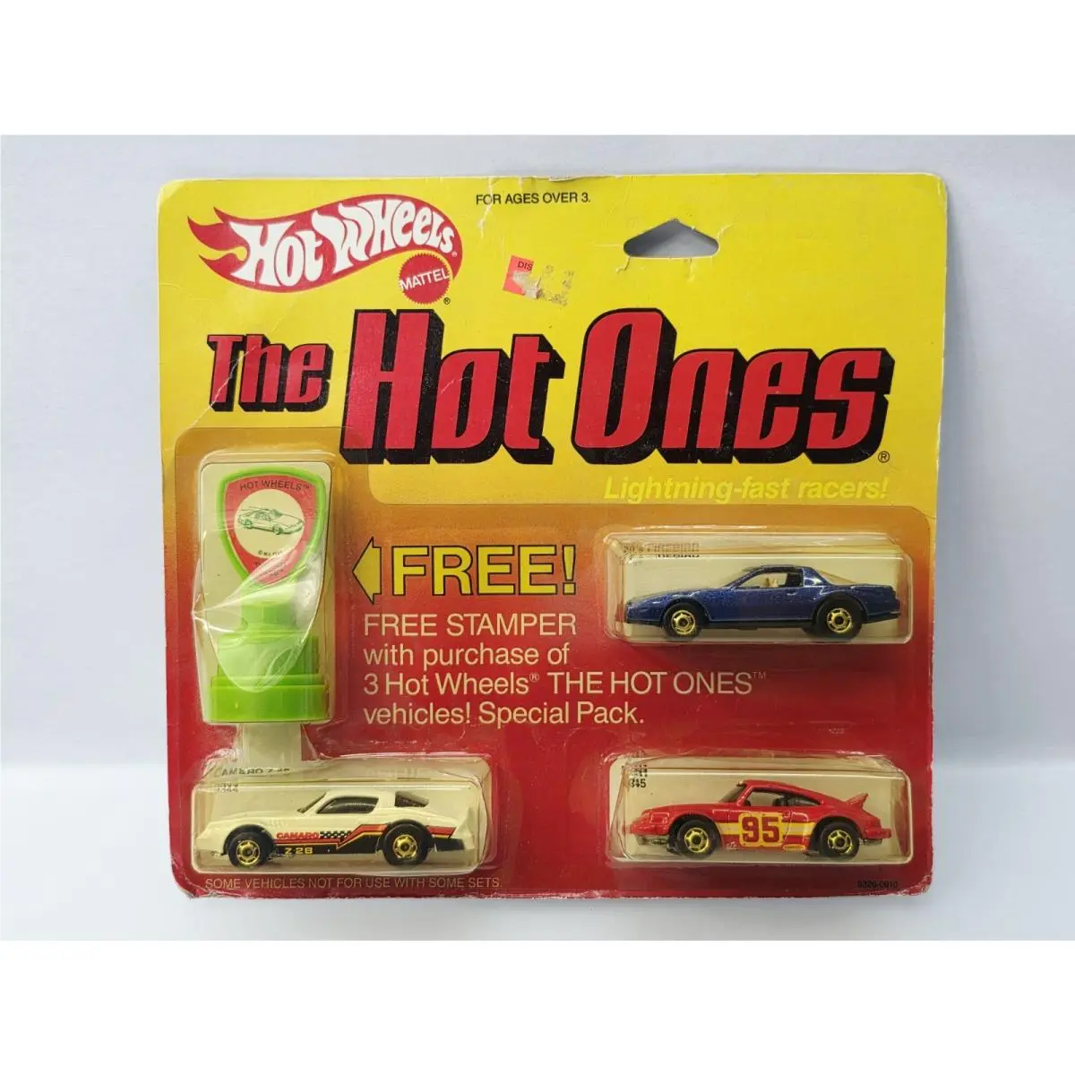 Hot Wheels Hot Ones Stamper Pack Porsche Firebird Camaro Very Nice TN415