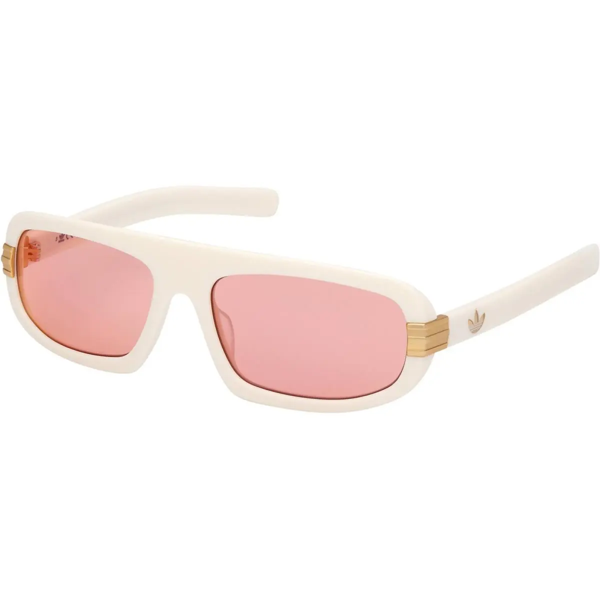 Adidas Unisex Sunglasses White Acetate Browline Full Rim Frame OR0122 5921Z