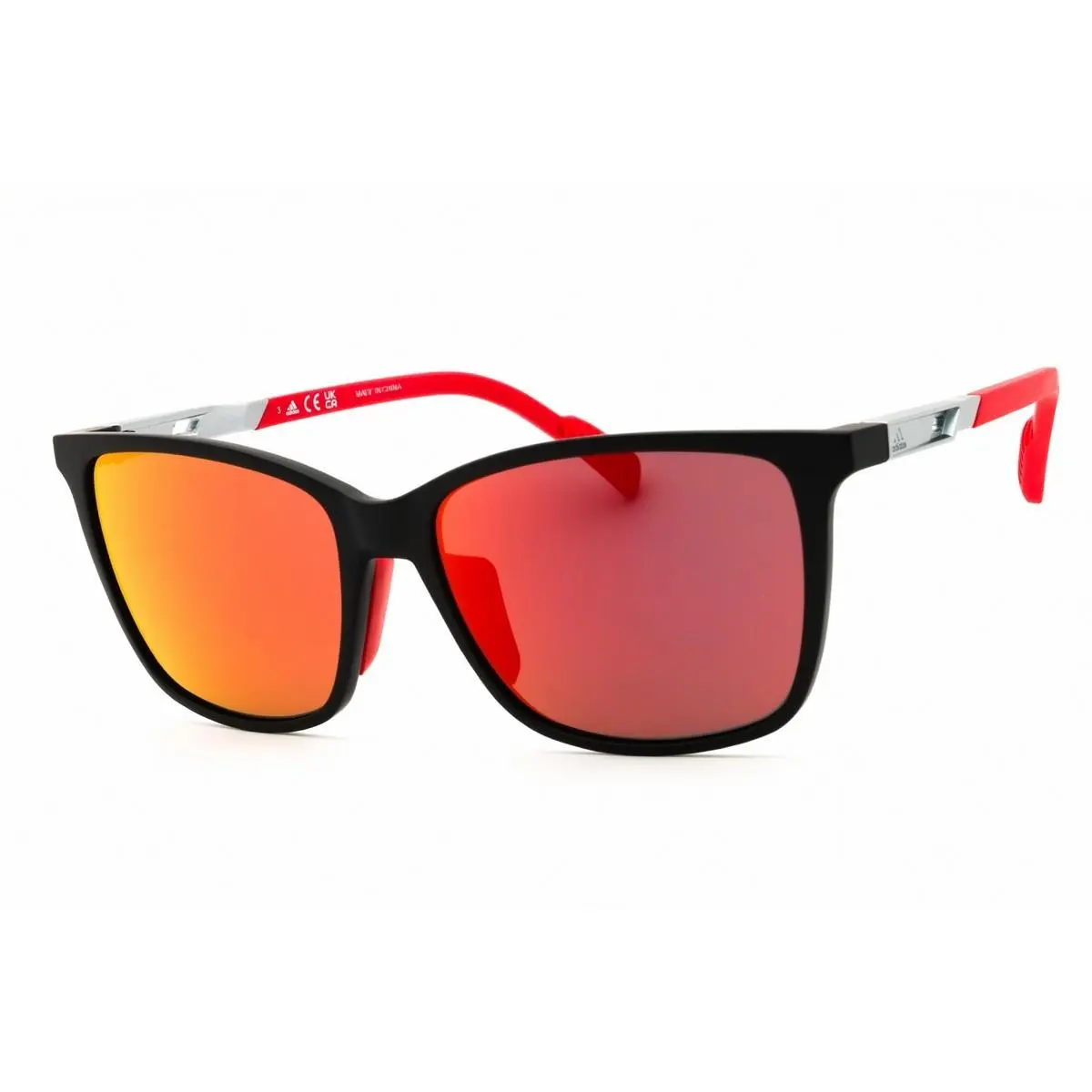 Adidas ADSP0059-02L-58 Sunglasses Frame Size 58mm 135mm 16mm Black Unisex
