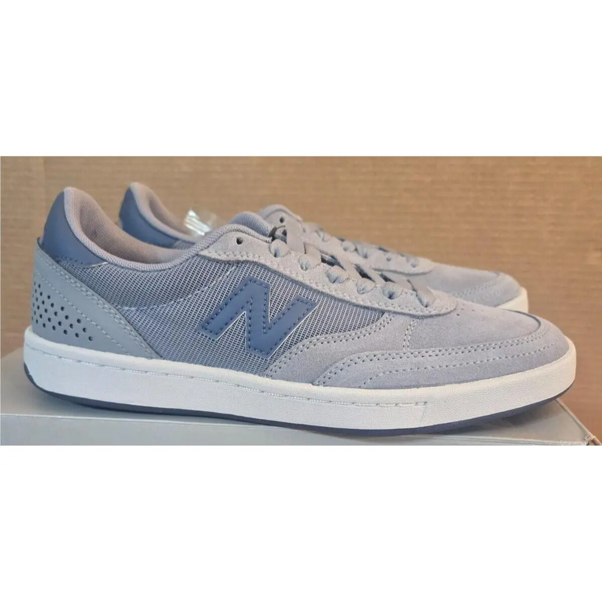 New Balance shoes - New Balance Numeric NM440 - Numeric - NM440GRG - Grey/Navy Suede/ Mesh (UPC: 798248380038) 1